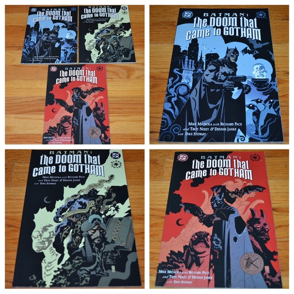 DC Comics Other - Set of 3 DC Comics Batman Doom Came to Gotham books - NEW